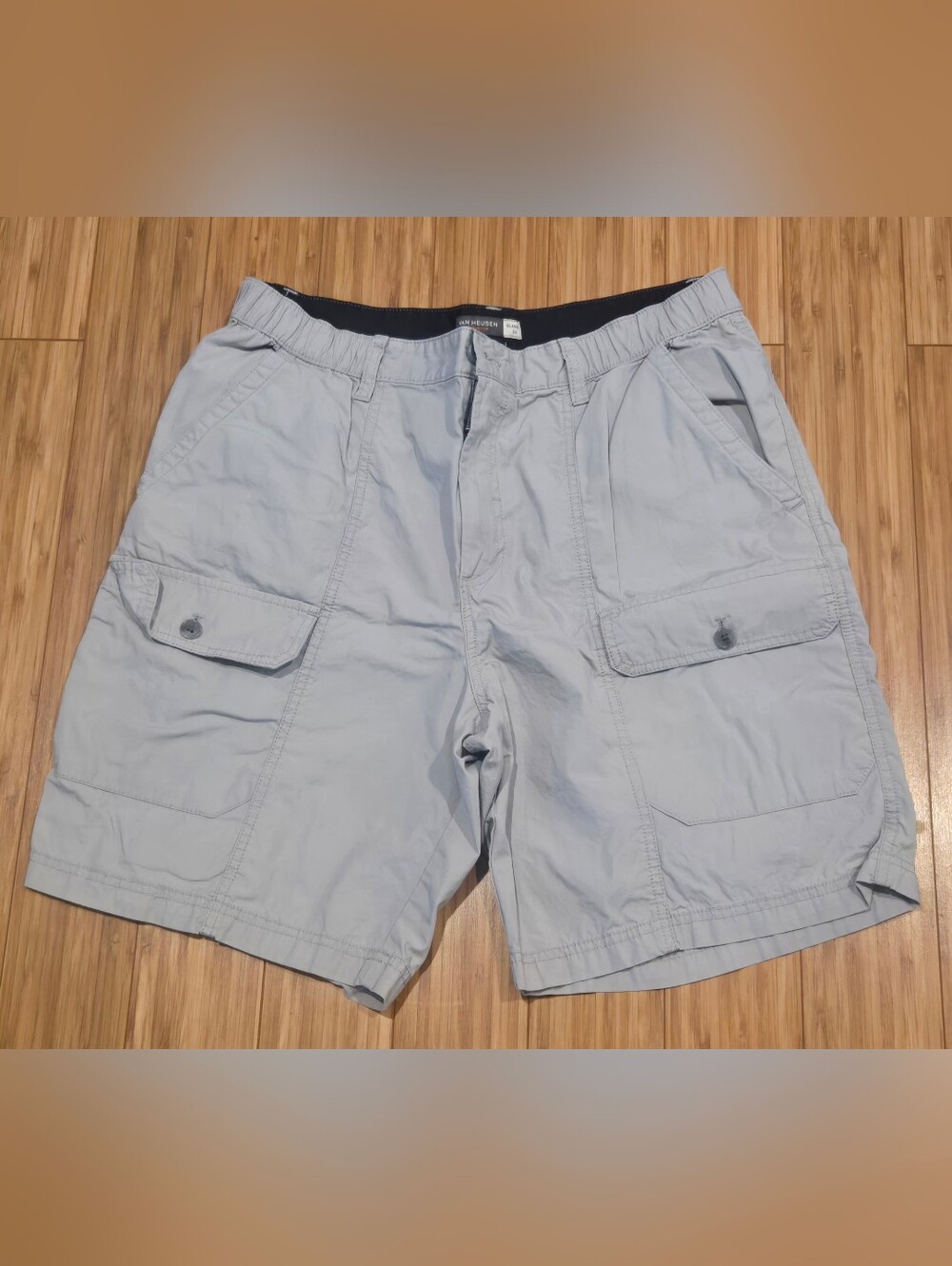 Van Heusen Light Gray Men's Cargo Shorts